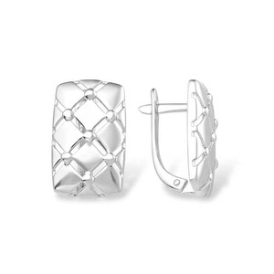 Серёжки Английские Алмазная грань